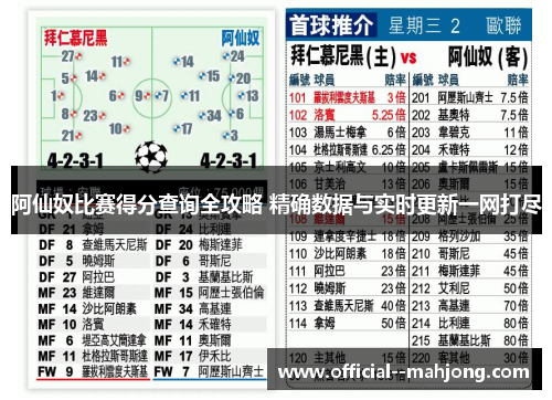 阿仙奴比赛得分查询全攻略 精确数据与实时更新一网打尽 阿仙奴比赛得分查询全攻略 精确数据与实时更新一网打尽